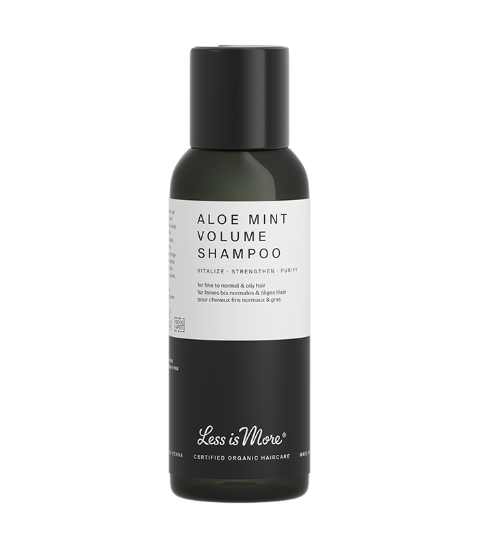 Aloe mint volume shampoo 50 ml Less is More