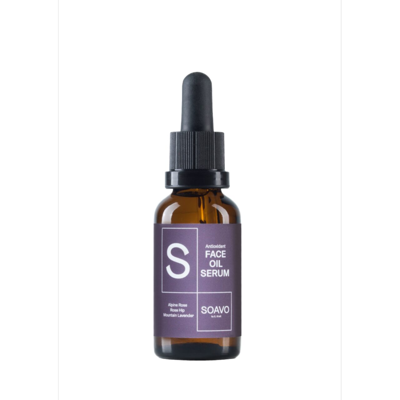 Face oil Serum 30ml Soavo