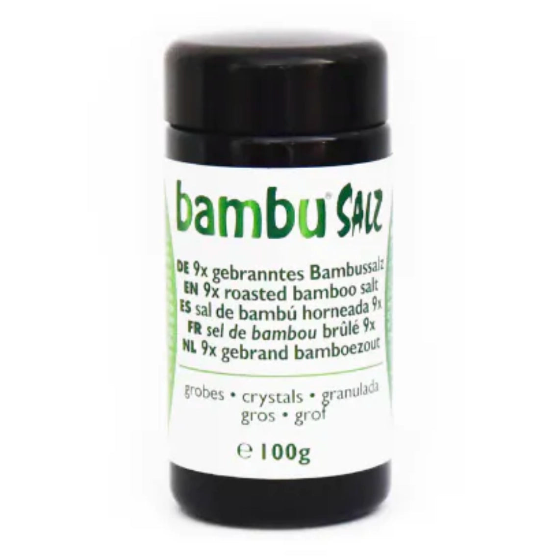Bambussalz 9x gebrannt grob 100g Bambu Salz