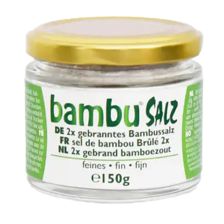 Bambussalz 2x gebrannt 150g Bambu Salz