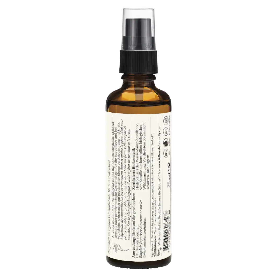 Kamille Bio Hydrolat 75ml Farfalla