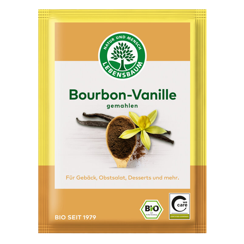 Bourbon-Vanille gemahlen 5g Lebensbaum