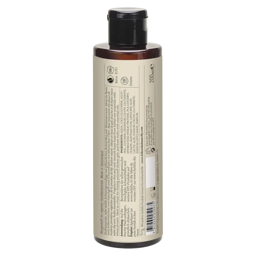 DIY Bio Duschgel/Schaumbad 200ml Farfalla