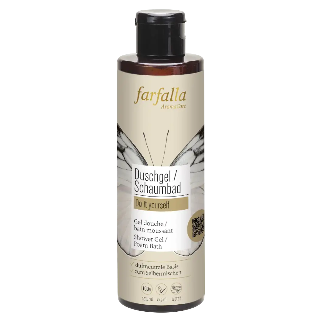 DIY Bio Duschgel/Schaumbad 200ml Farfalla