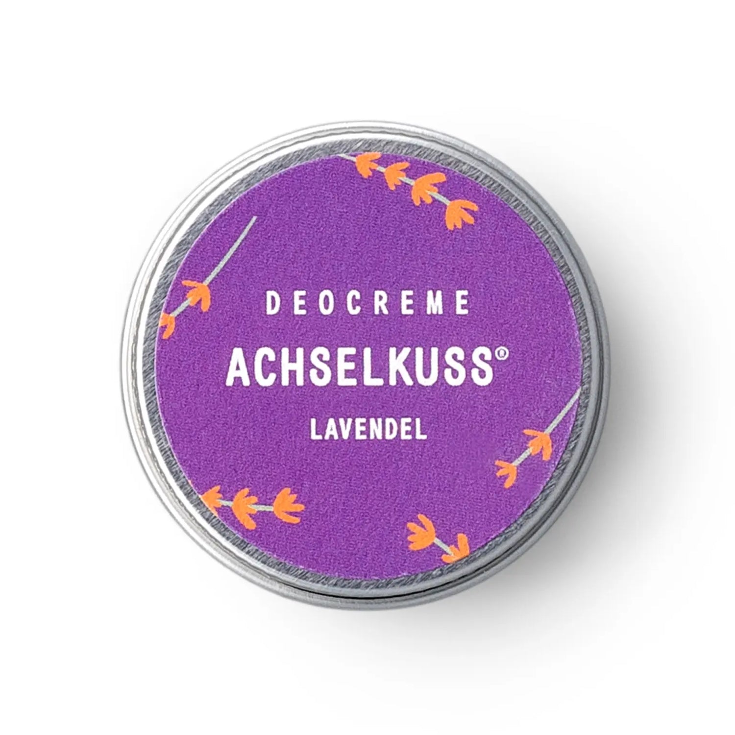 Lavendel Deocreme  Mini Achselkuss