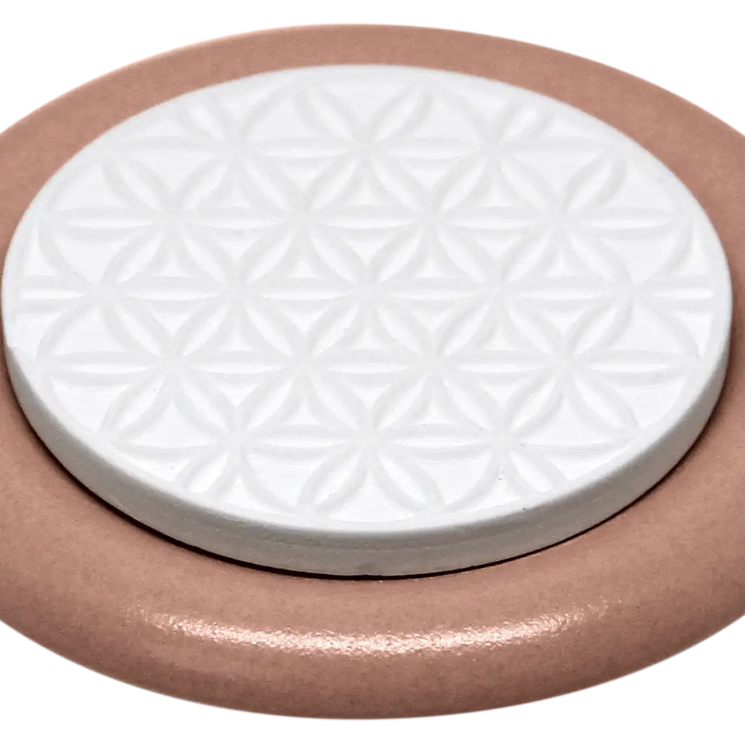 Duftstein Meditation mit Teller Farfalla