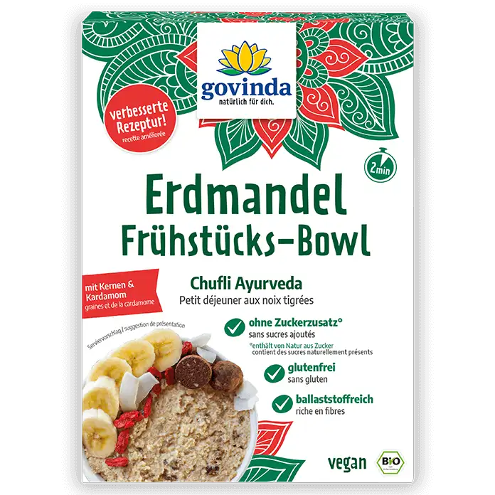 Erdmandel Frühstücks-Bowl Ayurveda 500g Govinda Govinda
