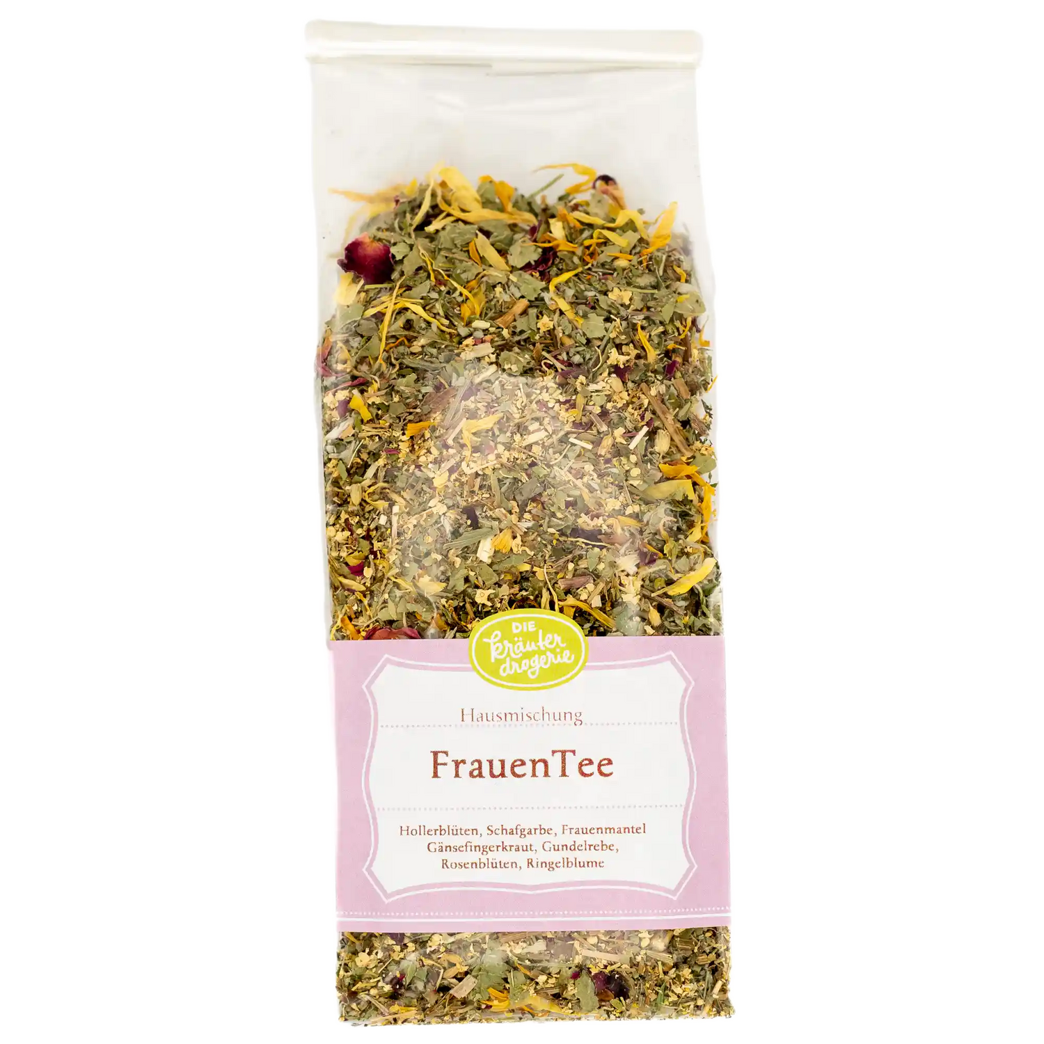Frauentee - Verpackung - 50g Die Kräuterdrogerie