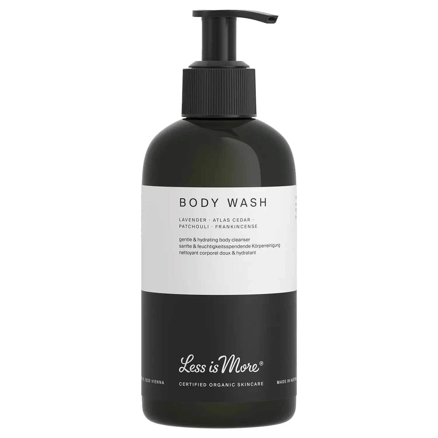 Body Wash Lemongrass 250ml Less is More