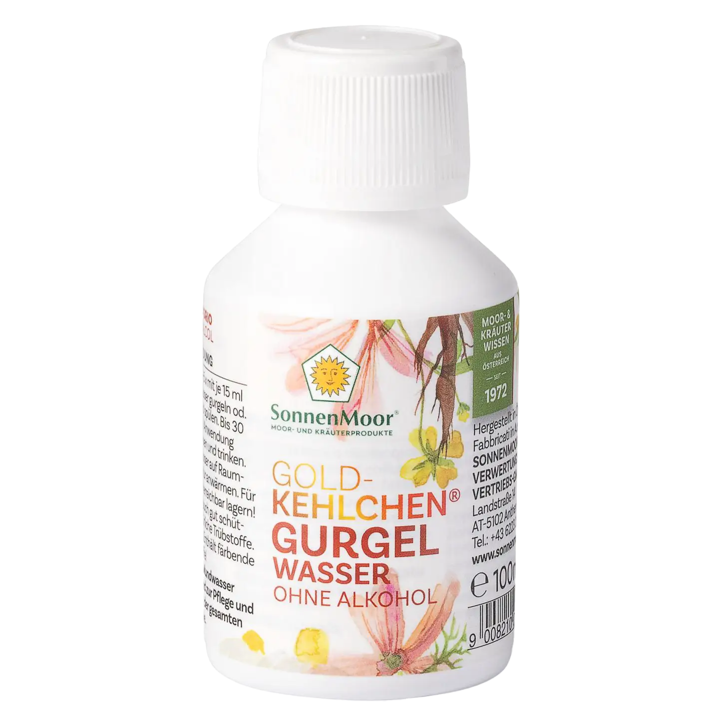 Gurgelwasser ohne Alkohol Minipack 3x100ml SonnenMoor