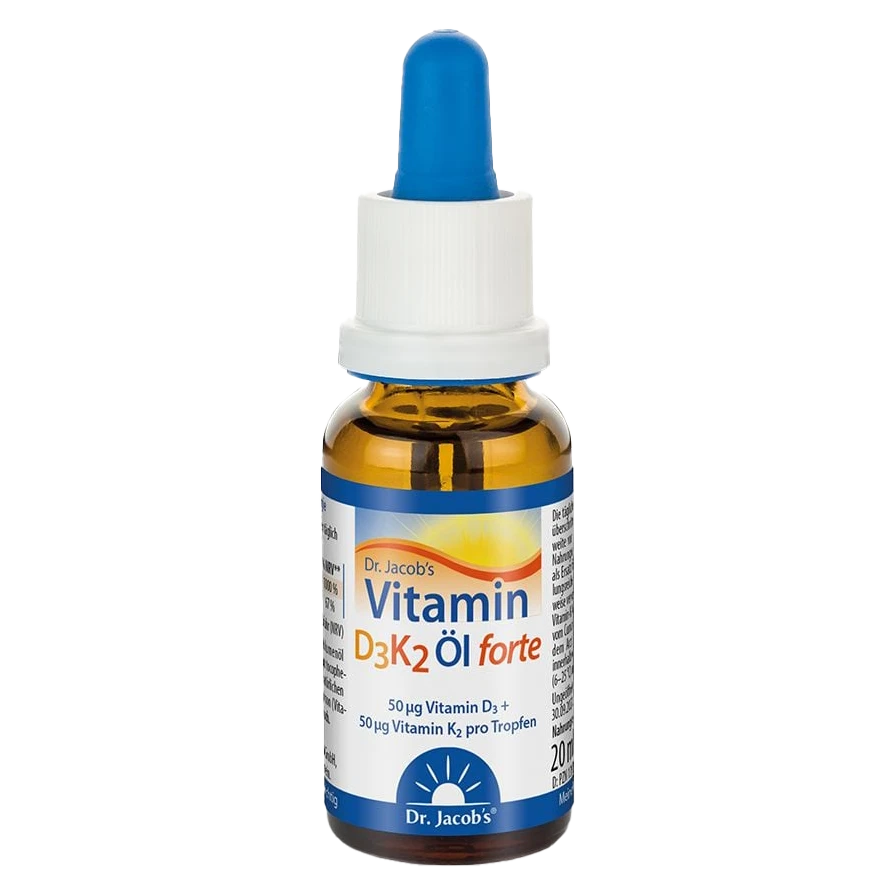 Vitamin D3K2 forte Öl 20ml Dr. Jacobs