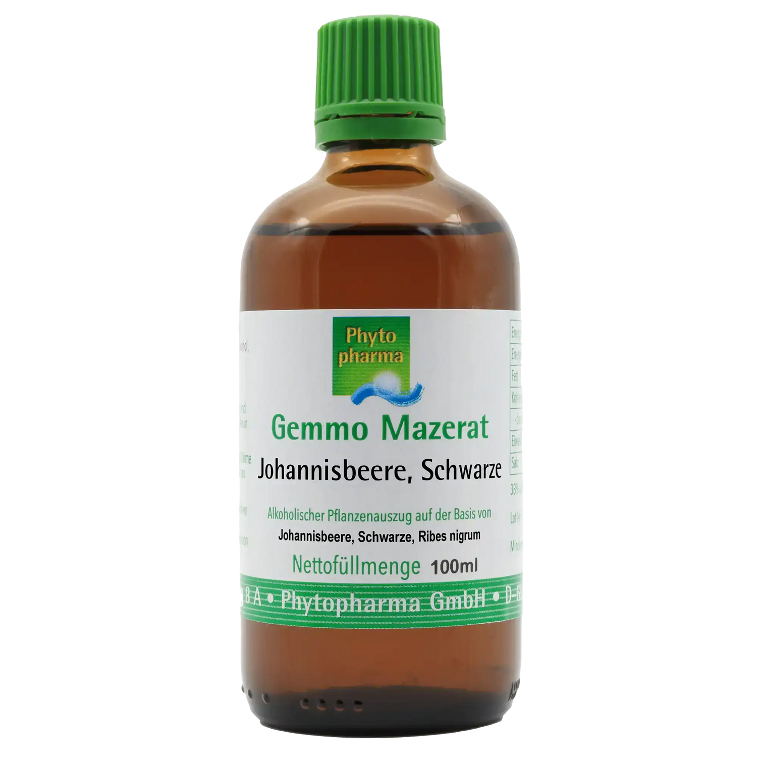 Johannisbeere 100ml Gemmomazerat Phytopharma