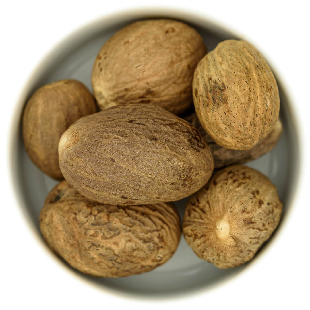 Muskatnuss ganz 30g Die Kräuterdrogerie