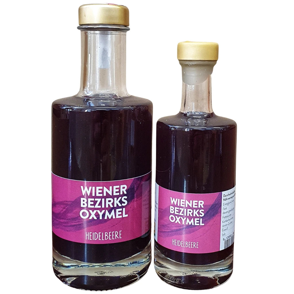 Bécsi kerület Oxymel - Áfonya 100ml