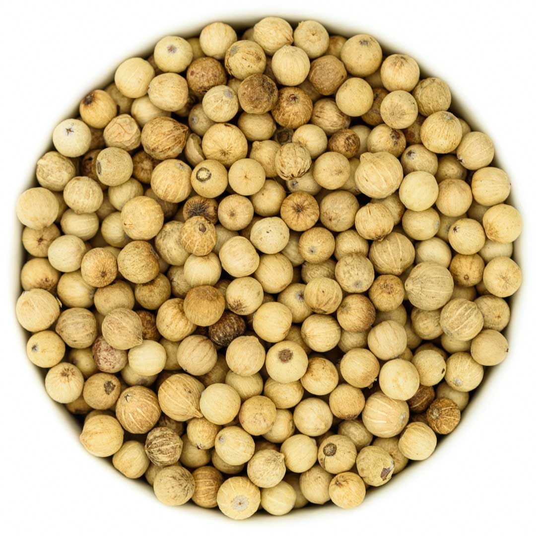 Pfeffer weiß ganz 50g Die Kräuterdrogerie