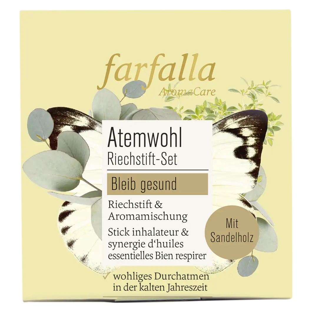 Riechstift Set Atemwohl Farfalla