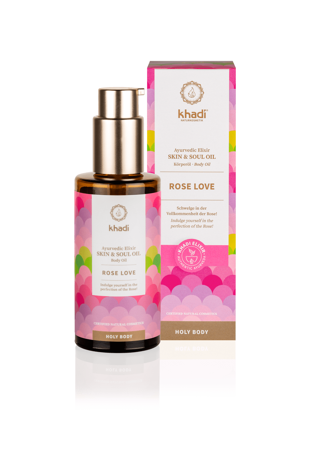 Rose Love Körperöl 100ml Khadi
