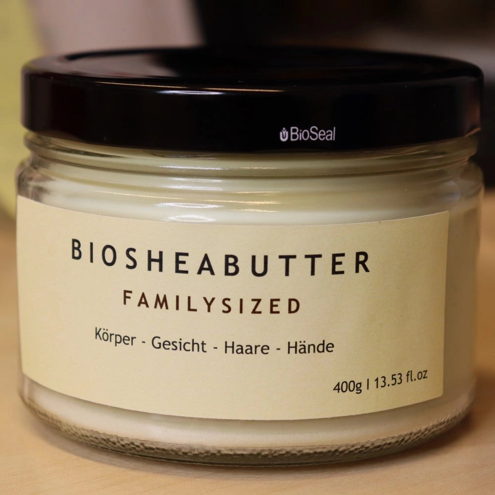 Bio Sheabutter 400g Glas SeKaf