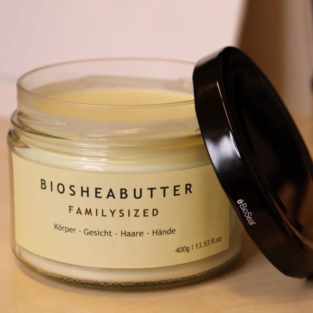 Bio Sheabutter 400g Glas SeKaf
