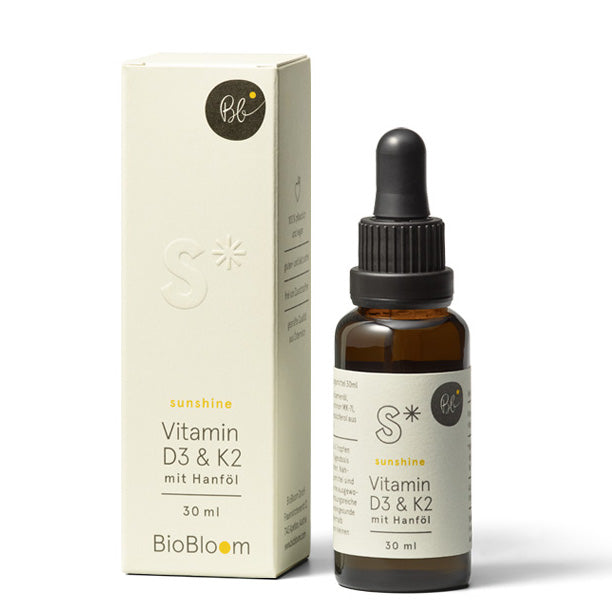 Vitamin D3 & K2 sunshine 30ml BioBloom BioBloom