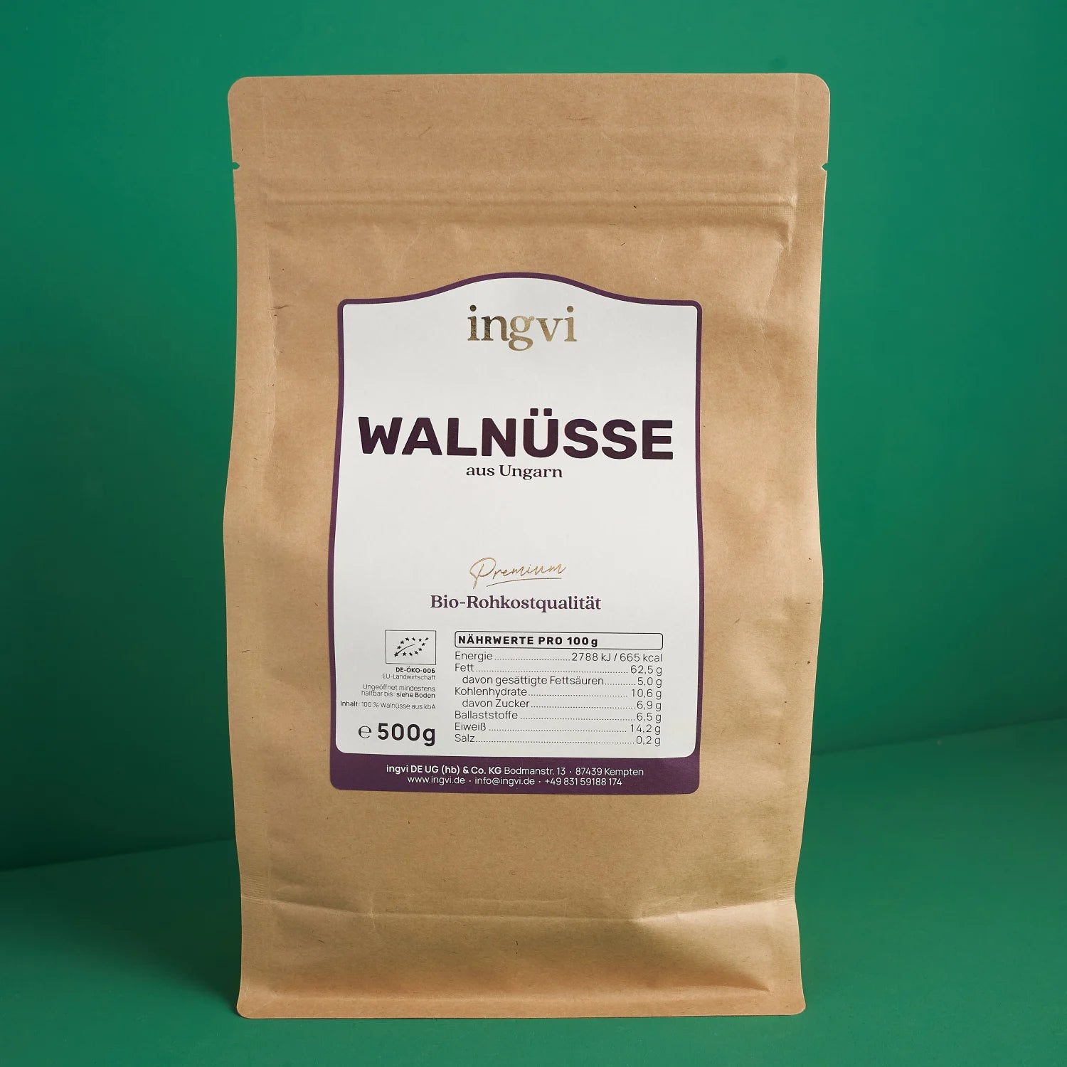 Walnüsse 500g Ingvi
