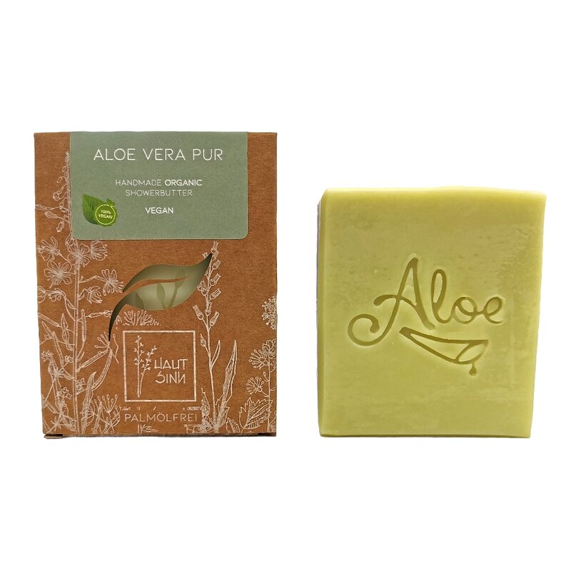 Aloe Vera PUR Duschbutter Hautsinn