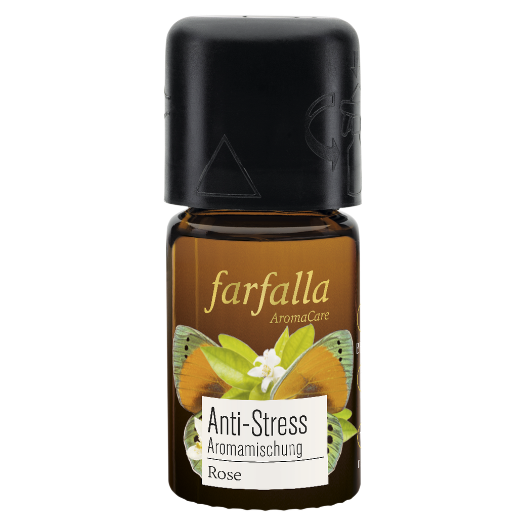 Anti Stress Rose Aromamischung 5ml Farfalla