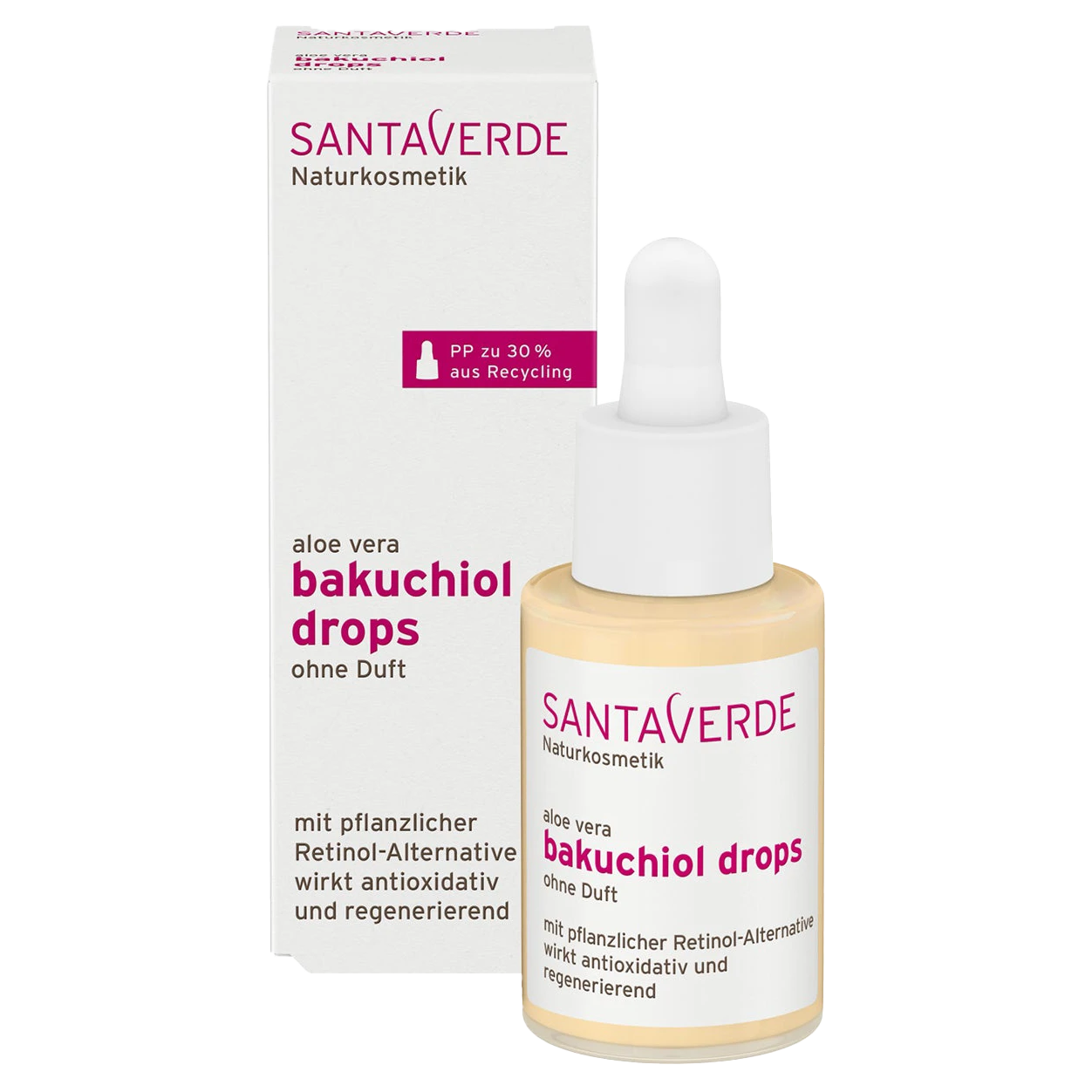 Bakuchiol drops ohne Duft 30ml Santaverde
