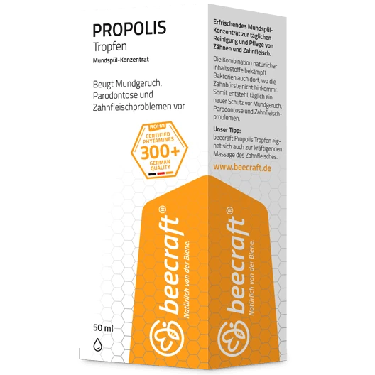 Mundwasser Propolis 50ml beecraft Beecraft