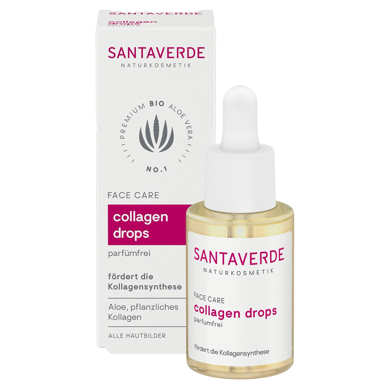 Collagen Drops ohne Duft 30ml Santaverde