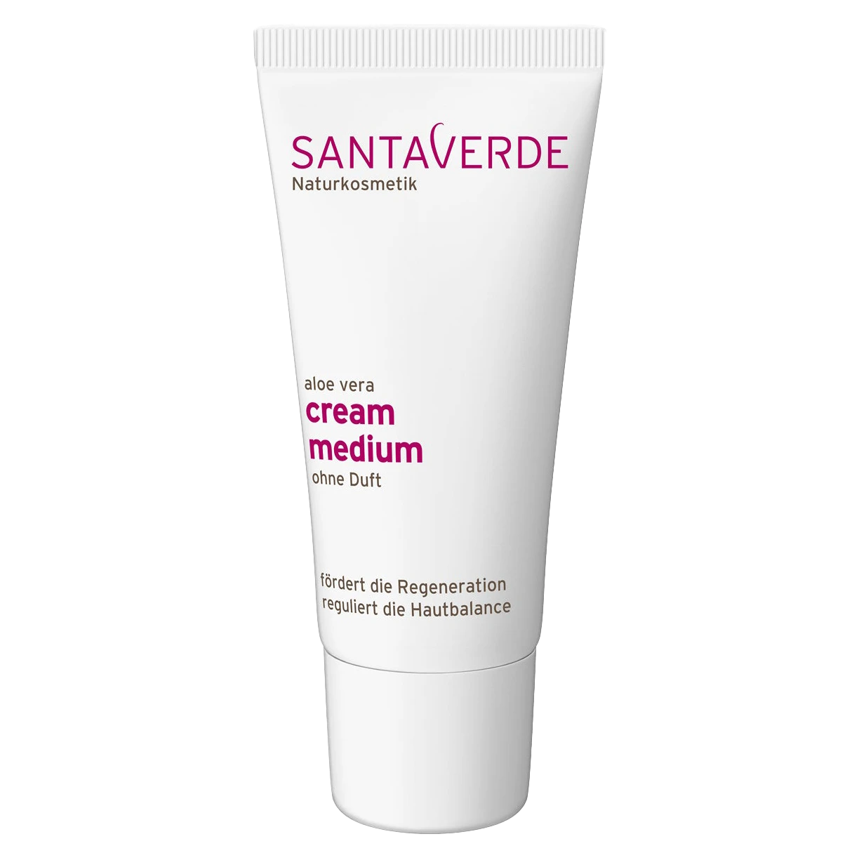 Aloe Vera Creme medium ohne Duft 30ml Santaverde