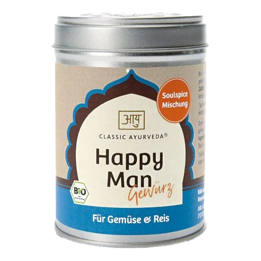 Happy Man Gewürz 80g Classic Ayurveda Classic Ayurveda