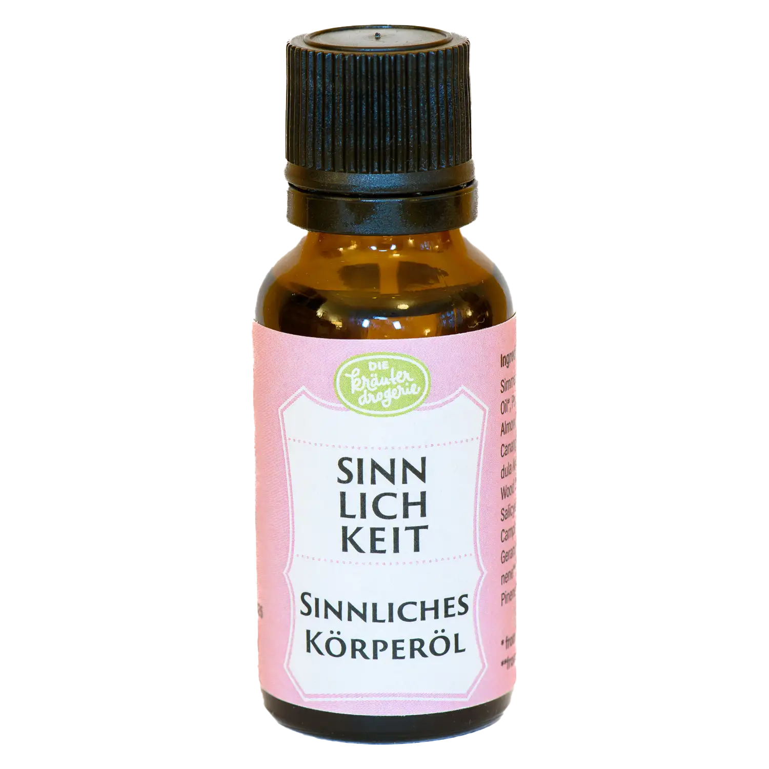 Sinnliches Körper & Massageöl 20ml Die Kräuterdrogerie