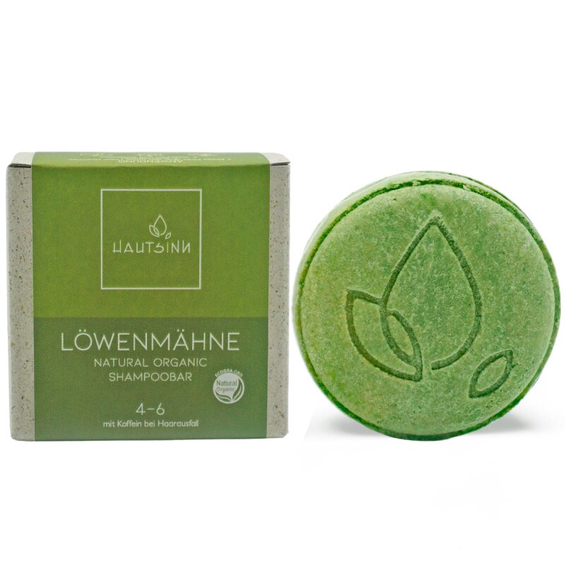 Löwenmähne Shampoobar 50 g Hautsinn