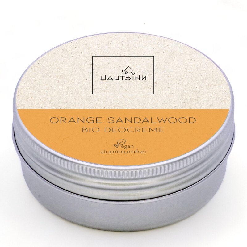 Orange Sandalwood Bio Mini Deocreme Hautsinn