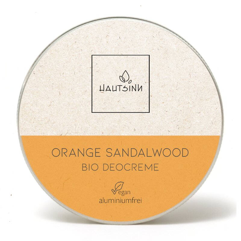 Orange Sandalwood Bio Mini Deocreme Hautsinn