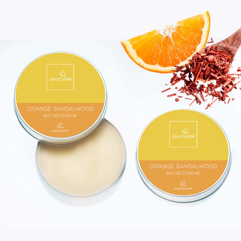 Orange Sandalwood Bio Deocreme 50g Hautsinn