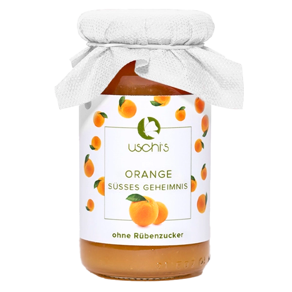 Uschis Orange süßes Geheimnis Marmelade 210g Uschis