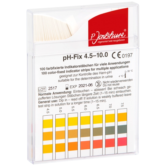 pH-Streifen Basenbad Jentschura