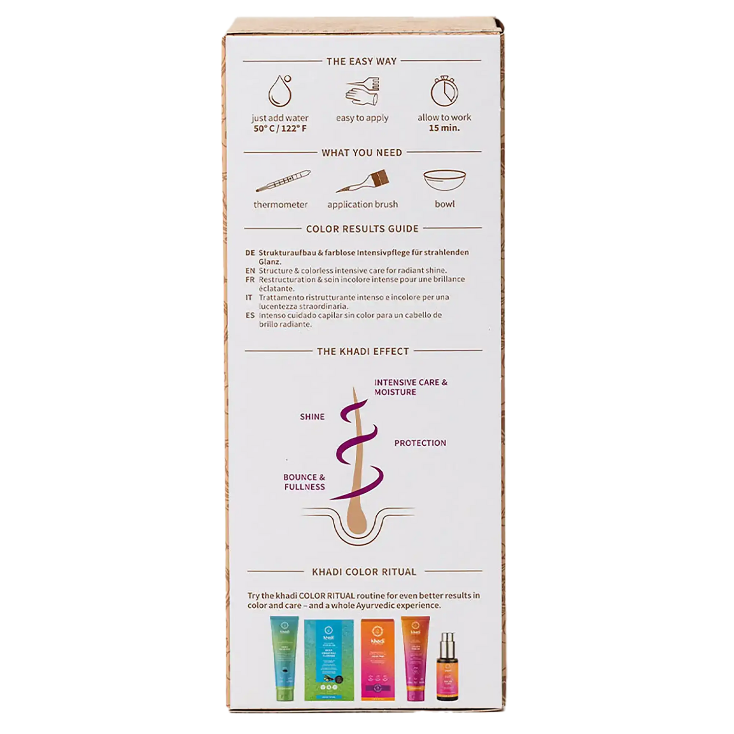 Senna/Cassia Pflanzenhaarfarbe 100g Khadi