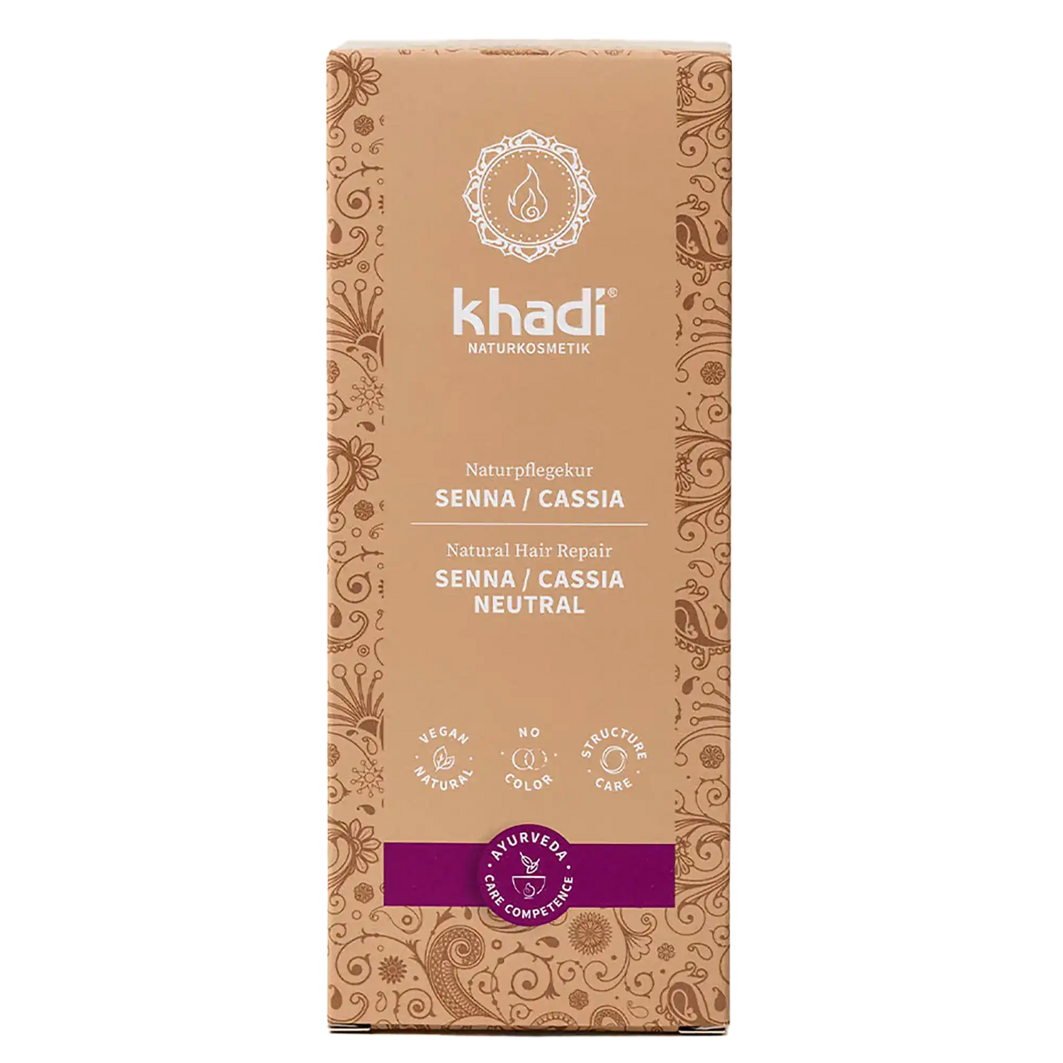 Senna/Cassia Pflanzenhaarfarbe 100g Khadi