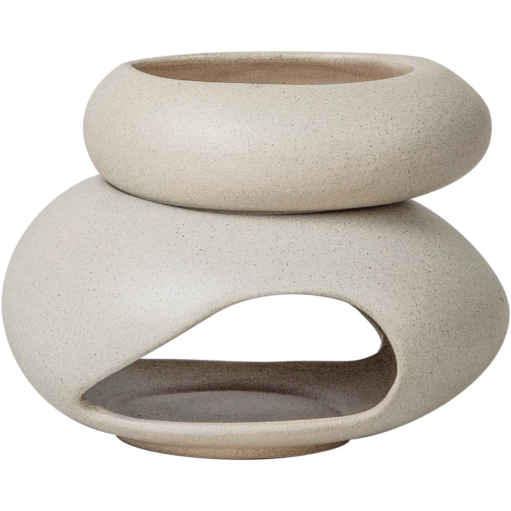 Kyoto beige Duftlampe Farfalla