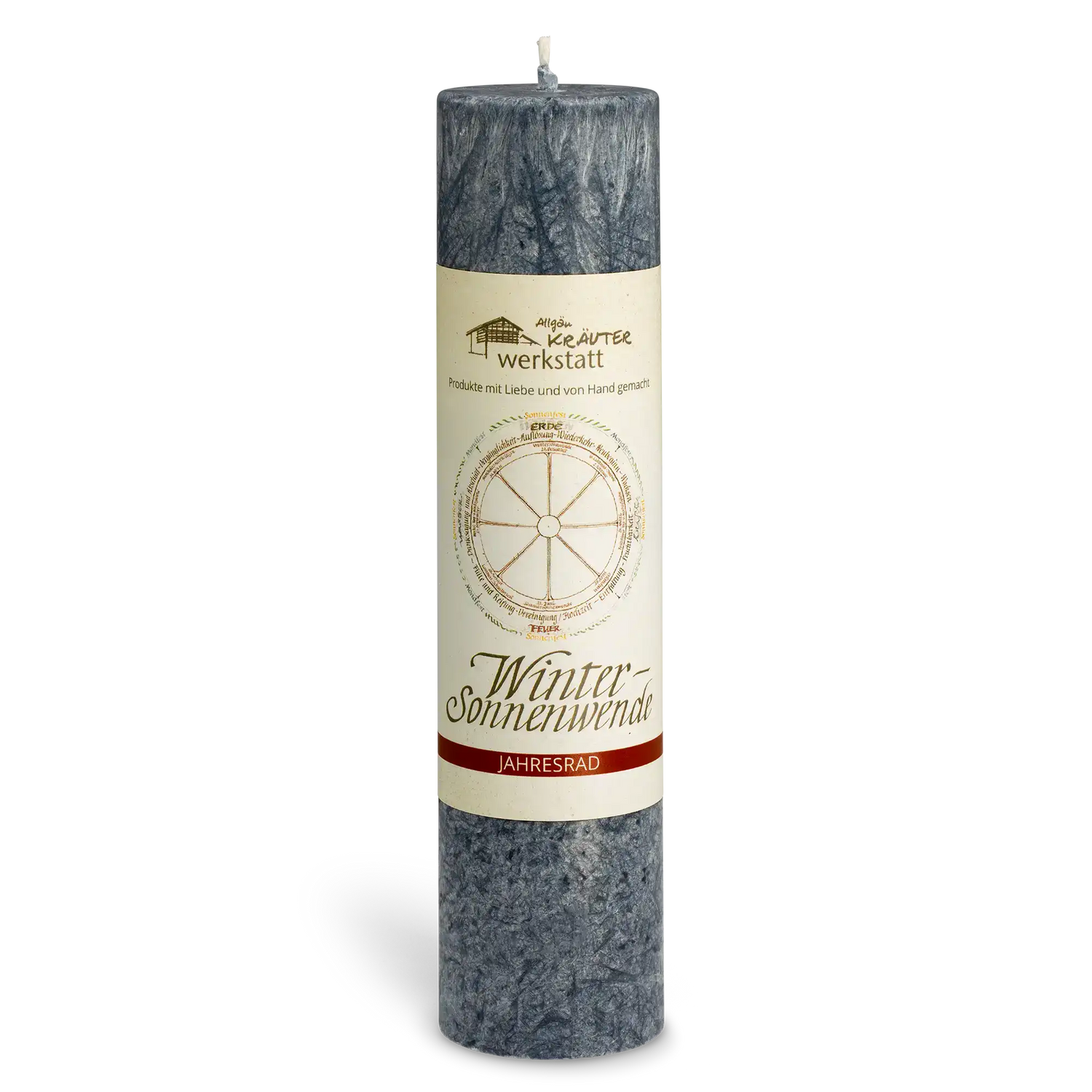 Winter Sonnenwende Allgäuer Heilkräuterkerze Allgäuer Kräuterwerkstatt