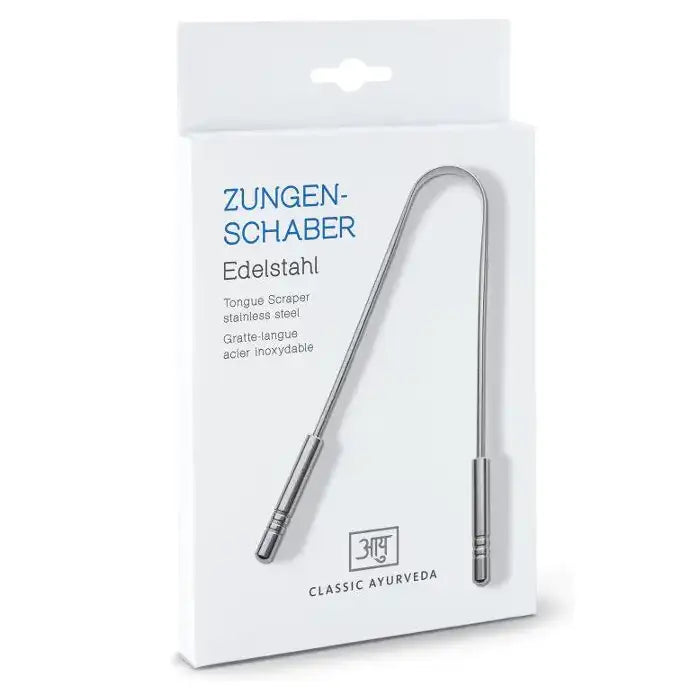 Zungenschaber Edelstahl Classic Ayurveda