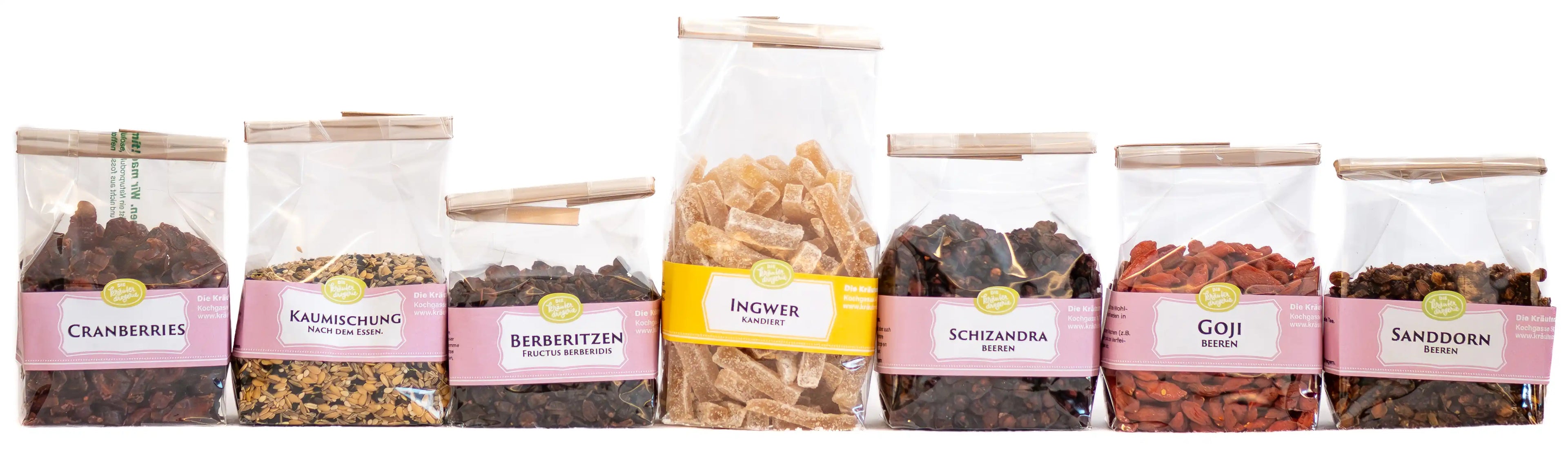 Trockenfrüchte und Nüsse