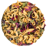 Abendtee N°1, Teemischung, handverlesene Kräuter und Blüten, harmonisierend und entspannend – Die Kräuterdrogerie, Wien.