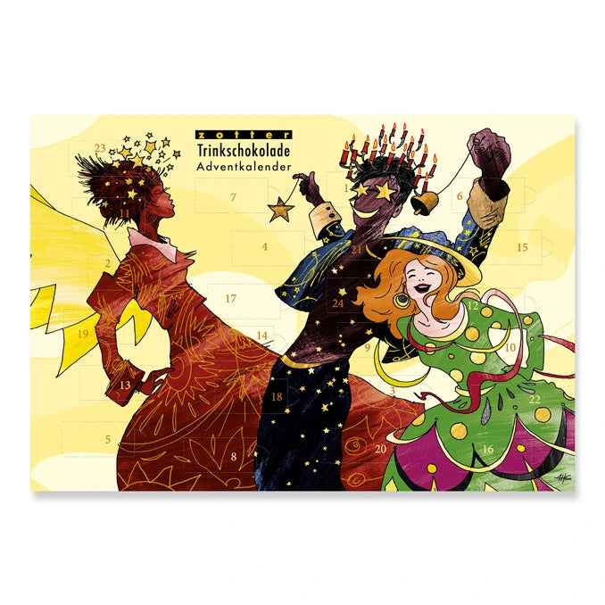 Adventi naptár ivócsokoládé Zotter