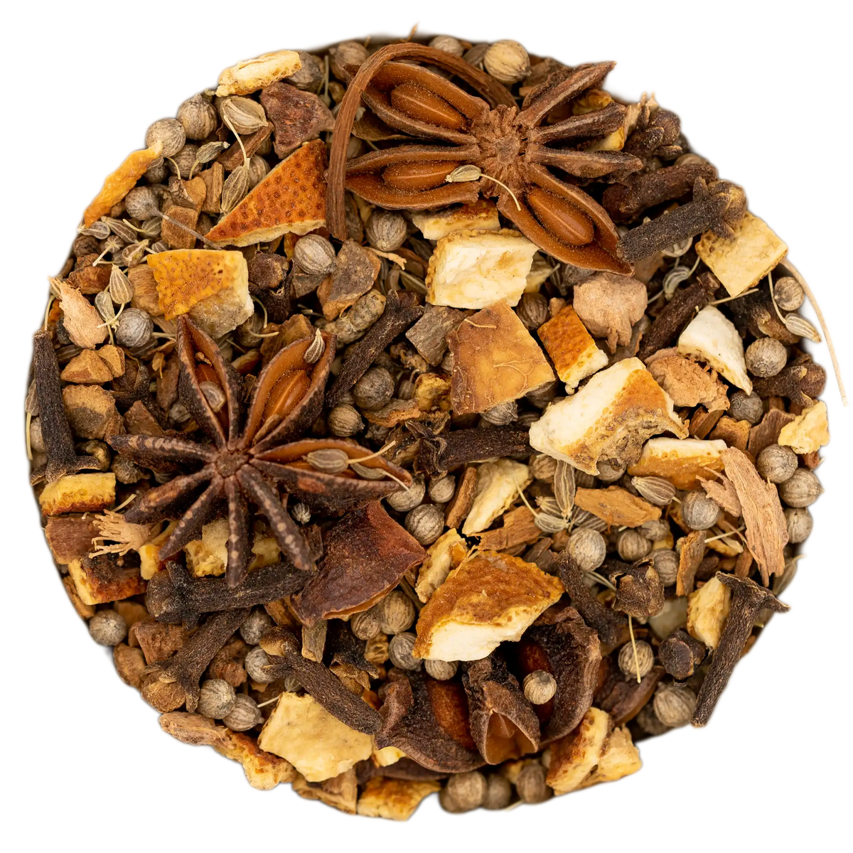 Agnitee, Teemischung (Ayurveda) mit Anis und Nelken, wärmend und verdauungsfördernd – Die Kräuterdrogerie, Wien.