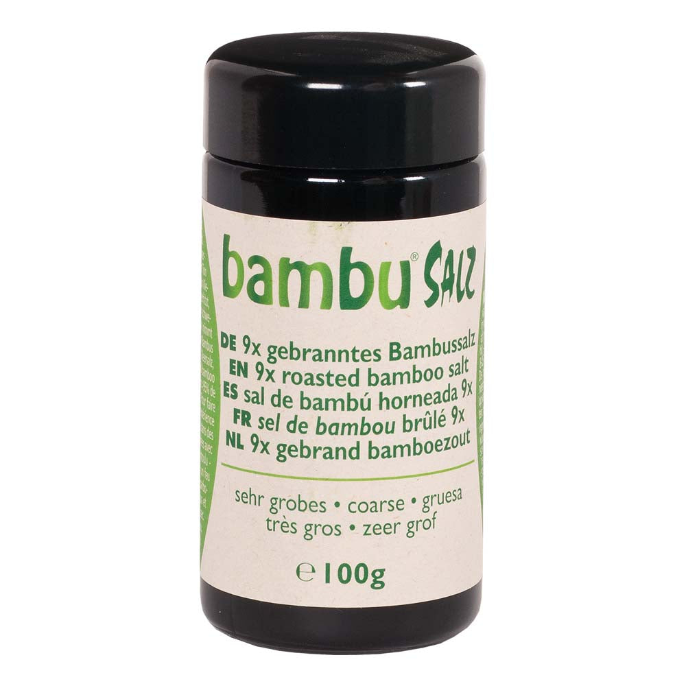 Bambussalz 9x gebrannt sehr grob 100g