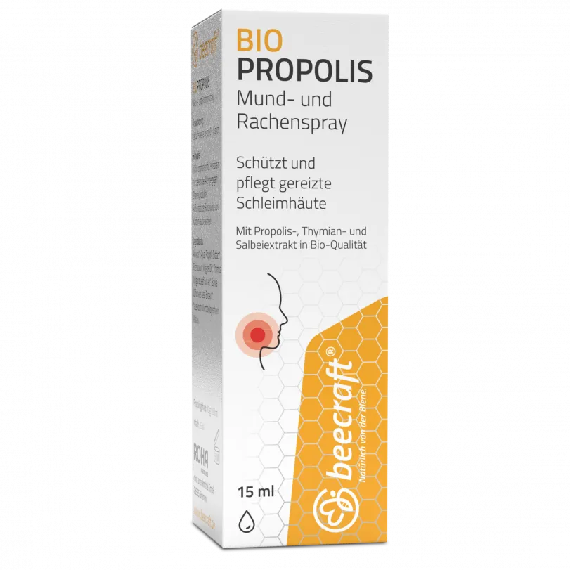 Propolis Mund und Rachenspray beecraft